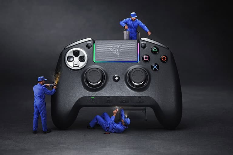 razer raiju PlayStation controller