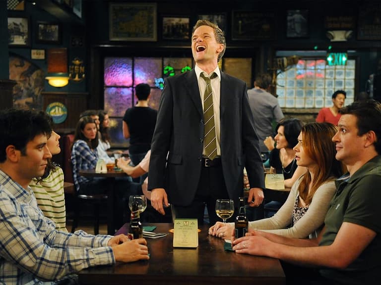Neil Patrick Harris, Alyson Hannigan, Jason Segel, Josh Radnor, and Cobie Smulders in ‘How I Met Your Mother’