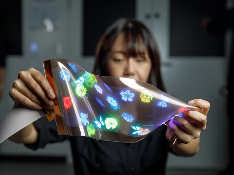 Lg stretchable display