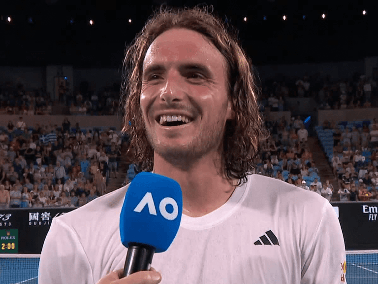 Stefanos Tsitsipas Margot Robbie