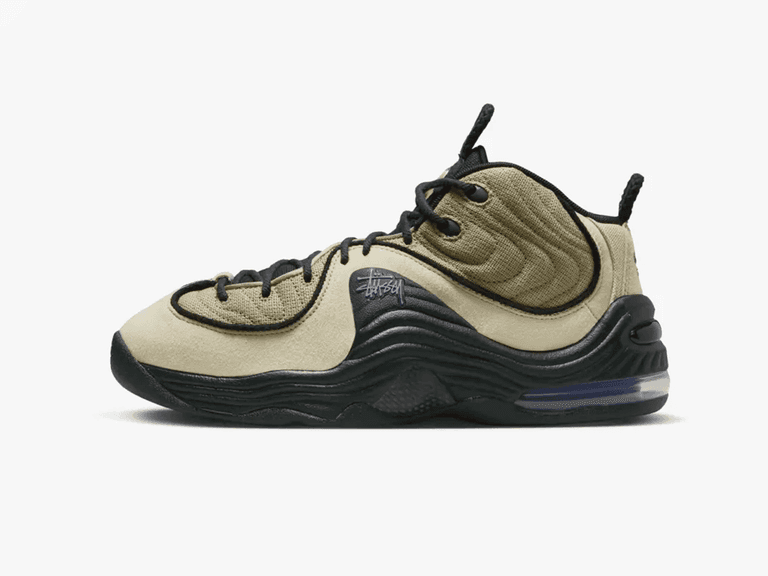 Nike Air Penny 2 x Stüssy 'Rattan and Limestone' | Image: Nike