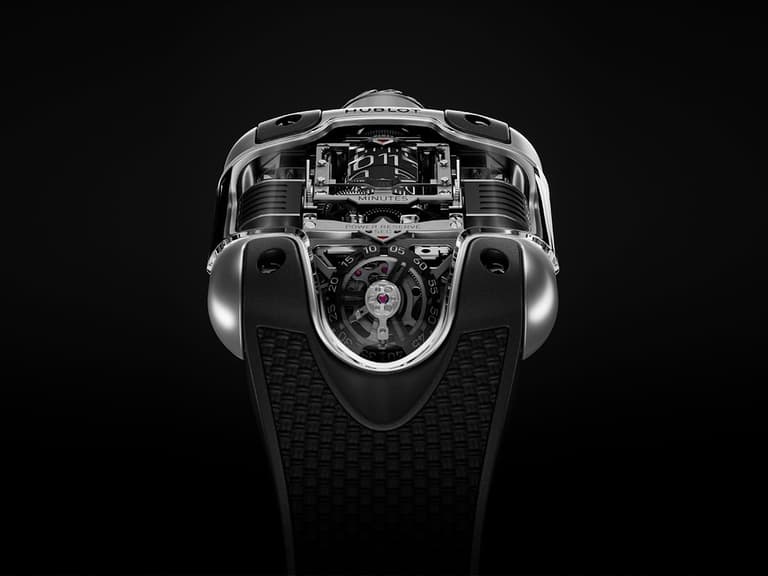 Hublot MP-10 Tourbillon Weight Energy System Titanium | Image: Hublot