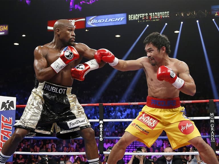 Pacquiao vs Mayweather (2015) | Image: John Gurzinski