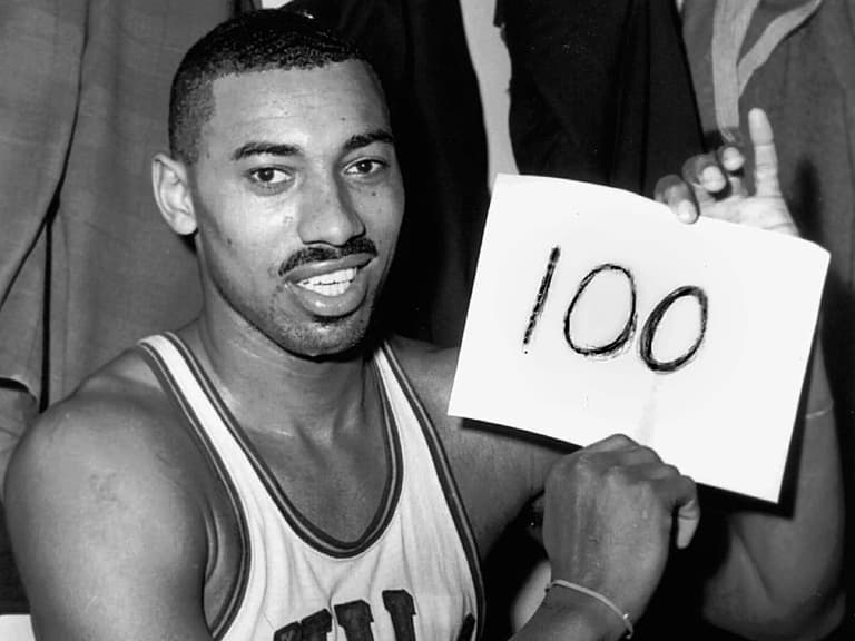 Wilt chamberlain 100 point game