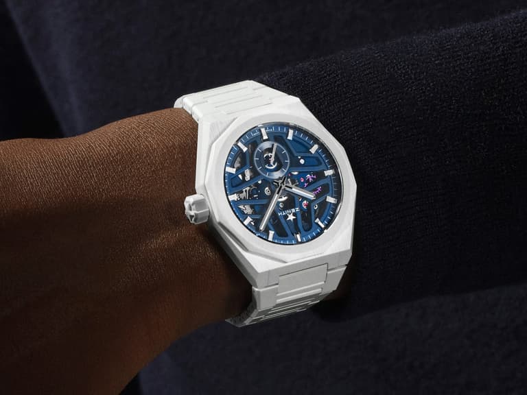 Zenith Defy Skyline Skeleton White Ceramic | Image: Zenith
