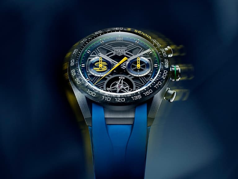 TAG Heuer Carrera Chronograph Tourbillon x Senna