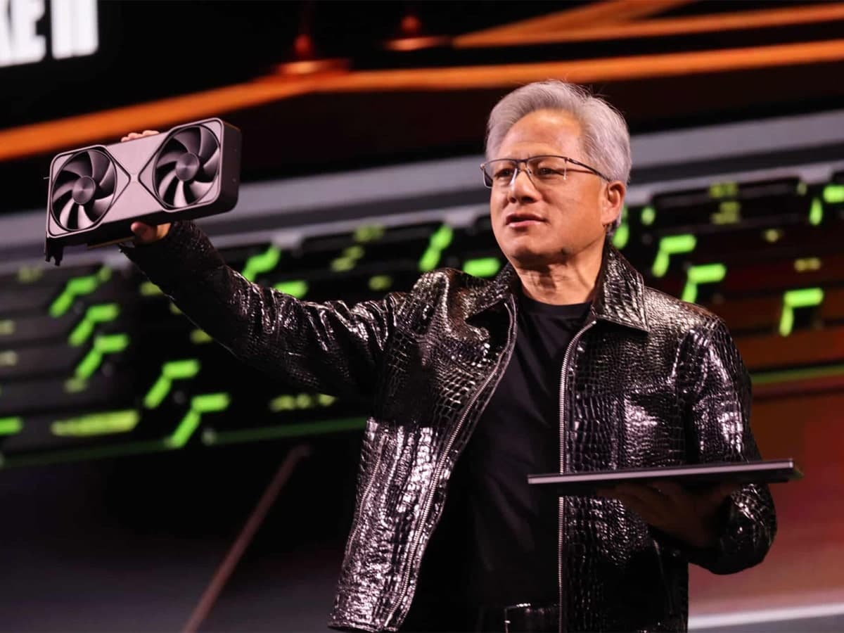 Ceo jensen huang's tom ford jacket at ces2025