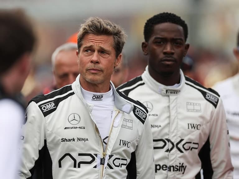 Brad Pitt and Damson Idris in F1 | Image: Formula 1