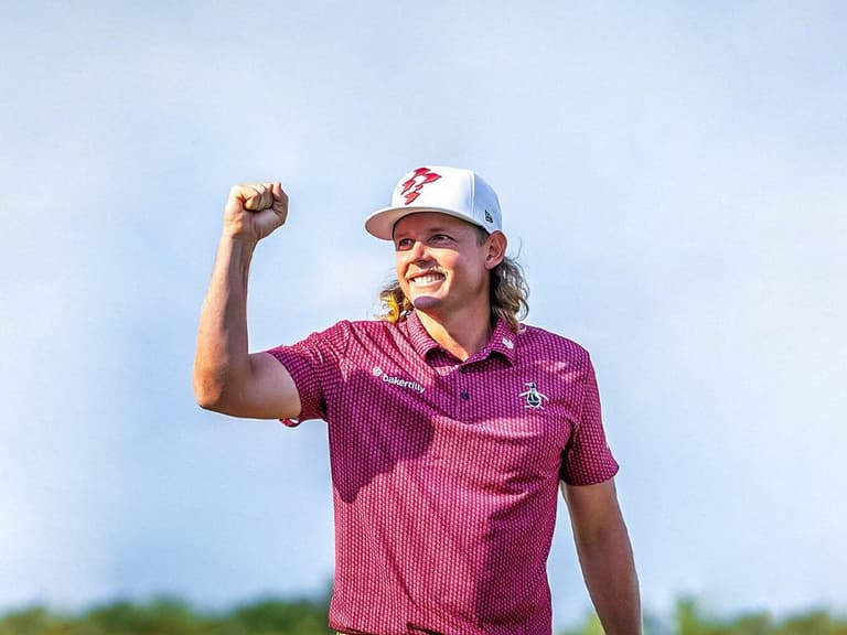 Australian golfer Cameron Smith at LIV Golf in 2024