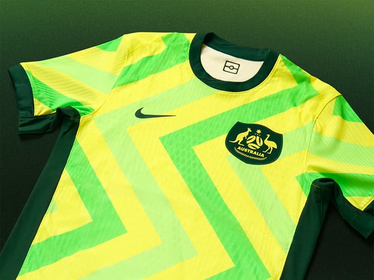 New australian national football team collection designed by reko rennie 2
