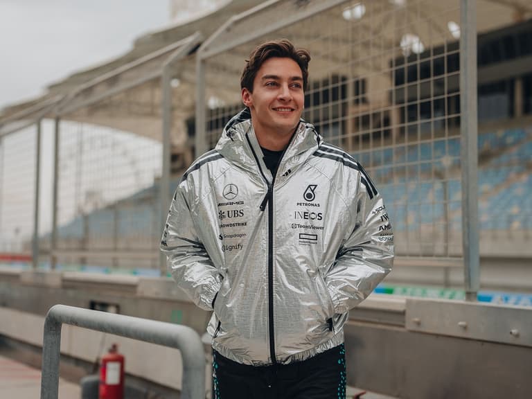 Adidas climacool system worn by george russell