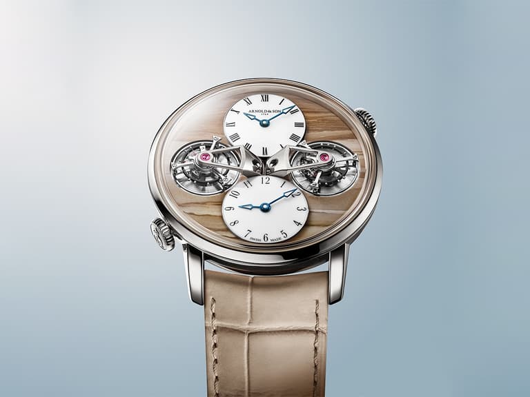 Arnold & Son x Chronopassion Double Tourbillon “Landscape” | Image: Arnold & Son