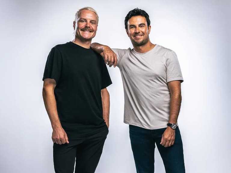 Sergio perez and valtteri bottas