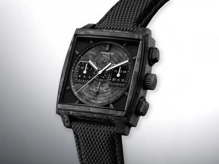 TAG Heuer Monaco Flyback Chronograph TH-Carbonspring | Image: TAG Heuer