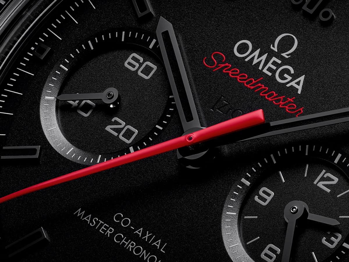 OMEGA Speedmaster Dark Side of the Moon Red Hands | Image: OMEGA