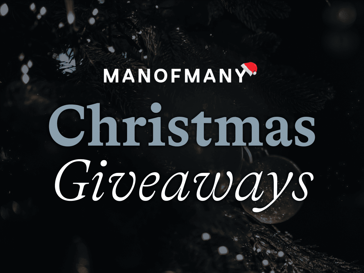 Man of Many Christmas Giveaways 2025