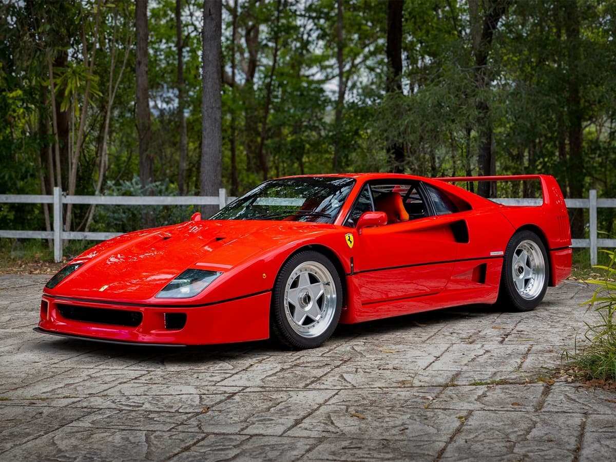 Ferrari f40 auction australia 2