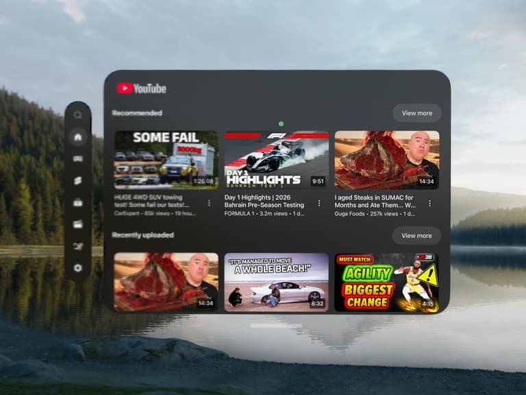 Youtube app for vision pro