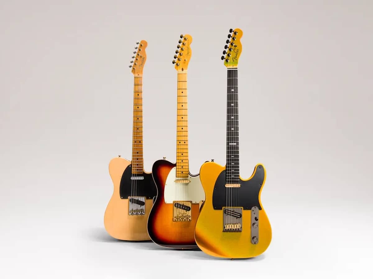 Fender 75th anniversary telecaster collection