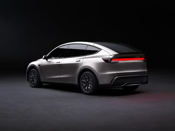 Tesla model y l in studio