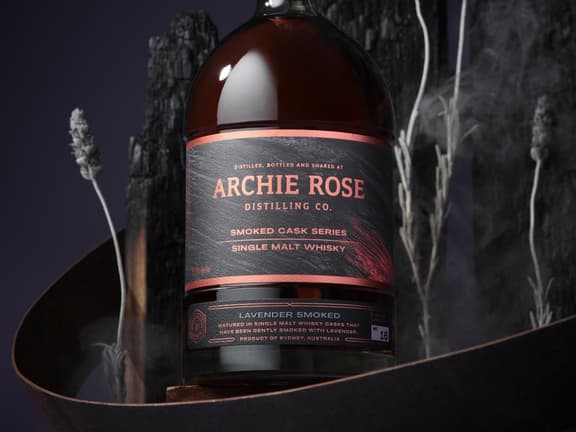 Archie rose lavender smoked cask single malt whisky 3
