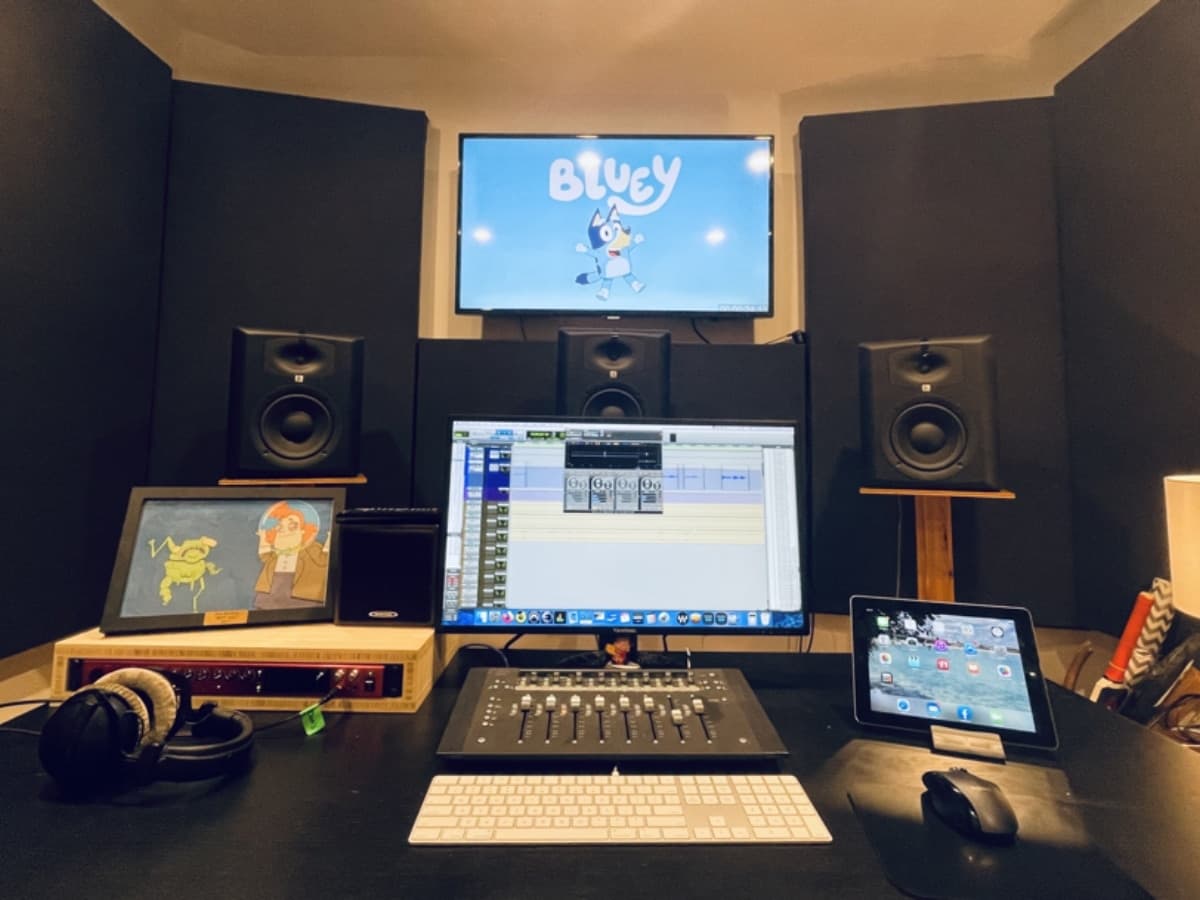 Dan brumm sound designer bluey sennheiser