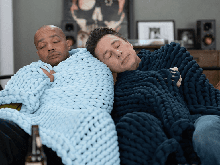 Donald Faison and Zach Braff in 'Scrubs'