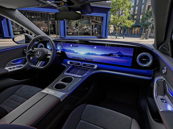 All new electric c class hyperscreen