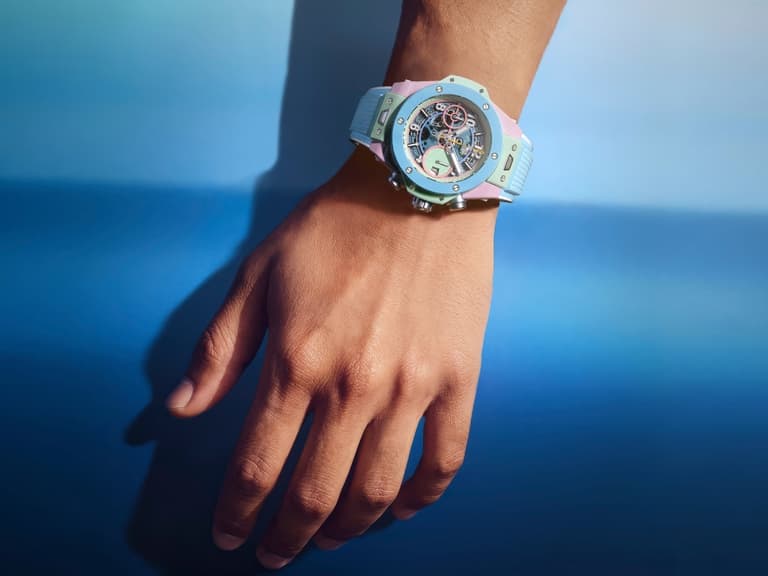 Big bang summer multi coloured ceramic 42mm