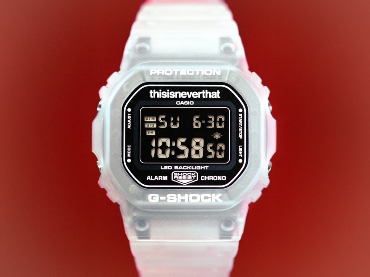 Casio g shock x thisisneverthat dw 5600tnt 7 6