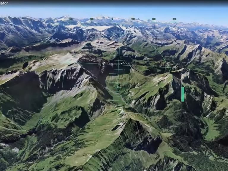 Google earth flight simulator
