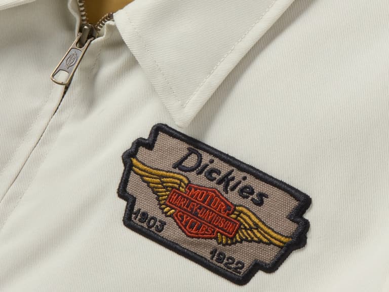 Harley davidson men’s dickies x h d quilted lined eisenhower jacket