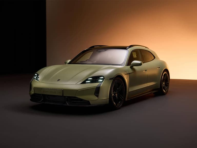 Porsche taycan sport turismo soho house