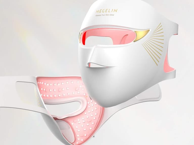 Megelin Duo-Lux laser and LED light therapy face mask