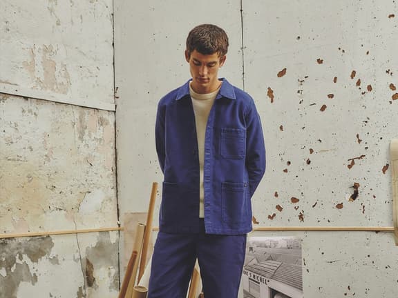 Le mont saint michel genuine work jacket