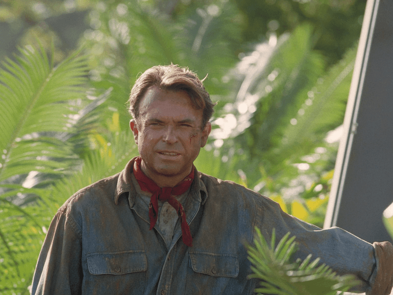 sam neill in jurassic park