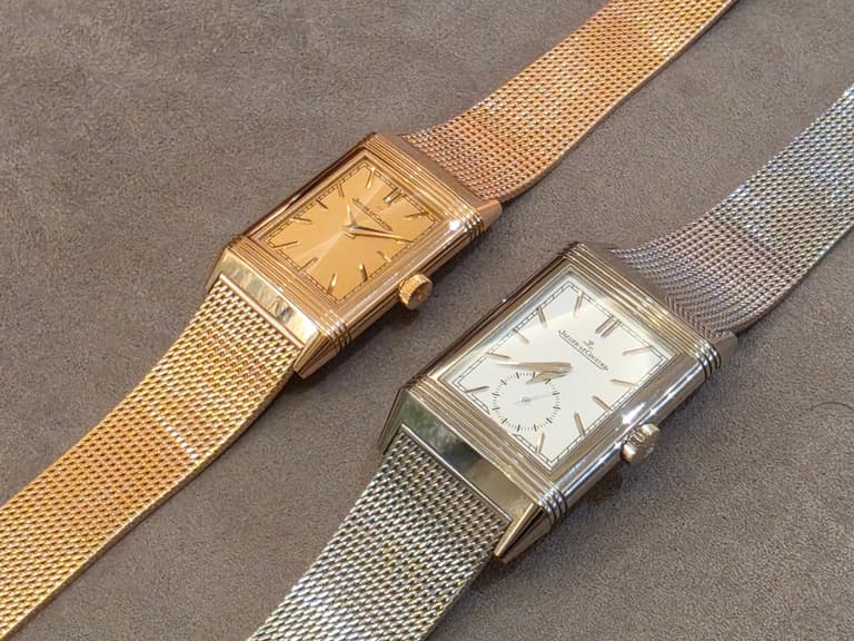 JLC Reverso Tribute Monoface Small Seconds ‘Or Deco’ and Reverso Tribute Monoface ‘Or Deco Solo Tempo’