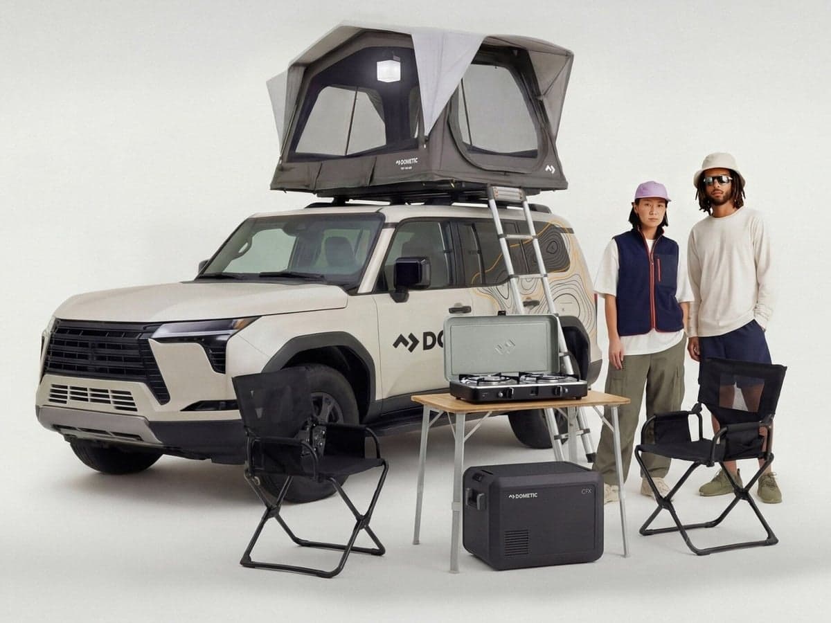 Dometic Get Lost giveaway prize: 4x4 with rooftop tent, camp kitchen, CFX fridge and chairs