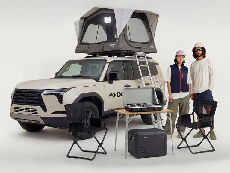 Dometic Get Lost giveaway prize: 4x4 with rooftop tent, camp kitchen, CFX fridge and chairs