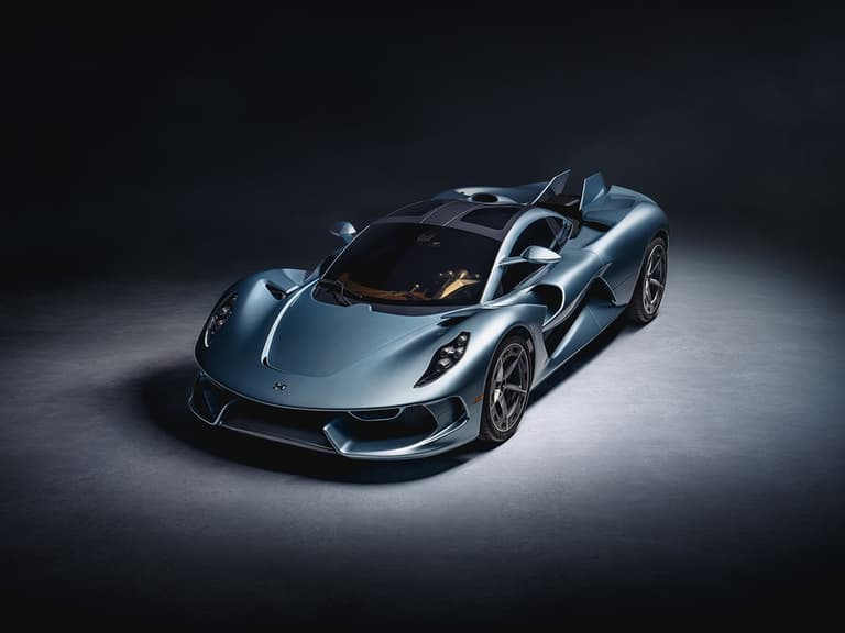 Hennessey blackbird top down three quarter