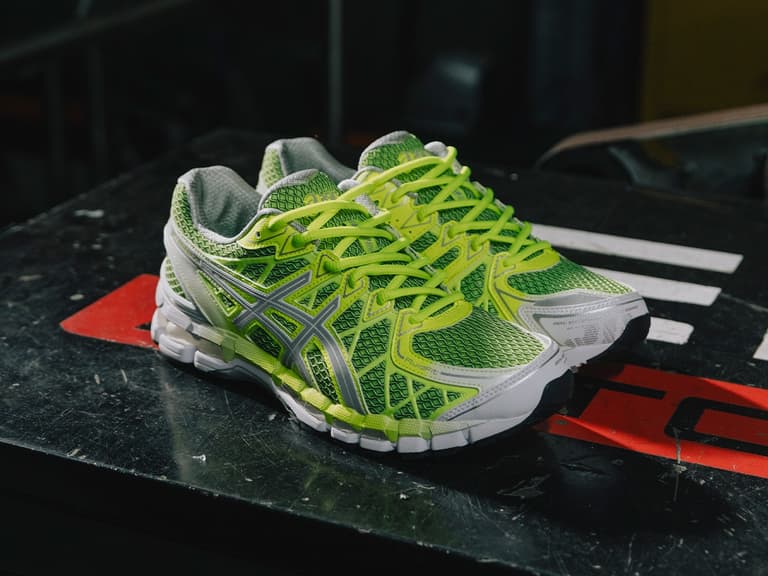 Up there x asics gel kayano 20 front three
