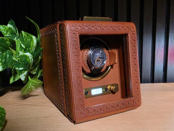 Wolf brogue watch winder