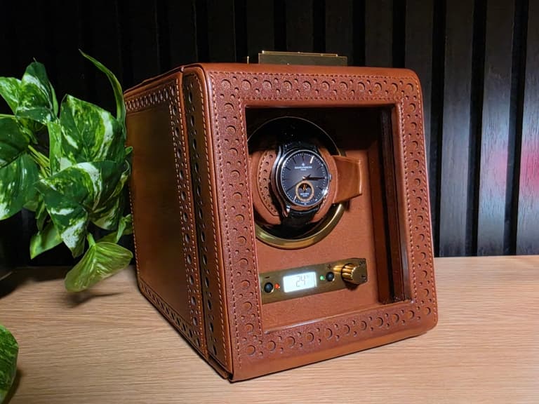 Wolf brogue watch winder