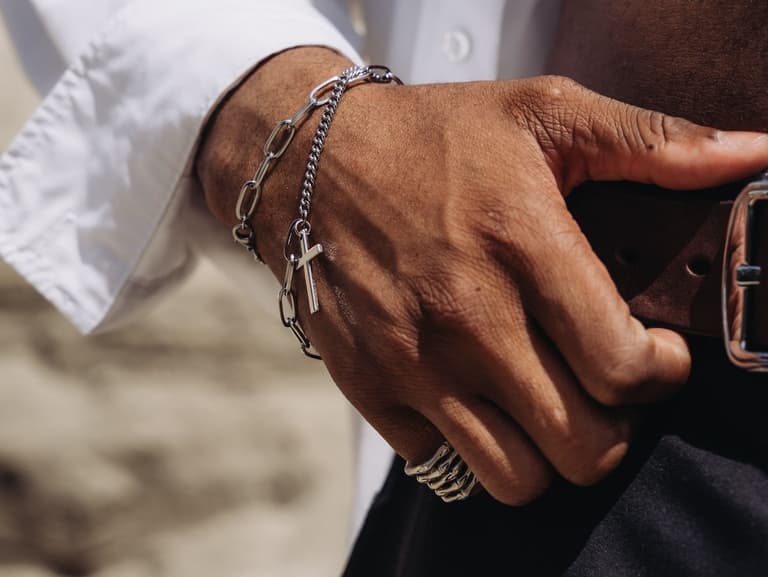 mens silver ring jewellery