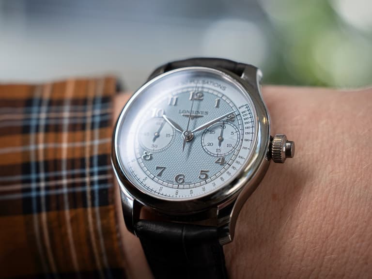 Longines master collection chrono monopusher 2