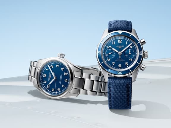 Longines spirit pilot and spirit pilot flyback