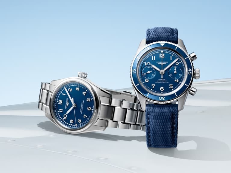 Longines spirit pilot and spirit pilot flyback