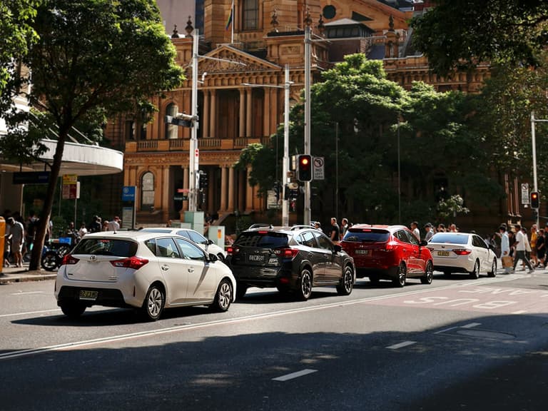 Sydney traffic