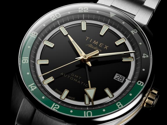 Timex atelier gmt première m1a ref tw6a07200 image 8