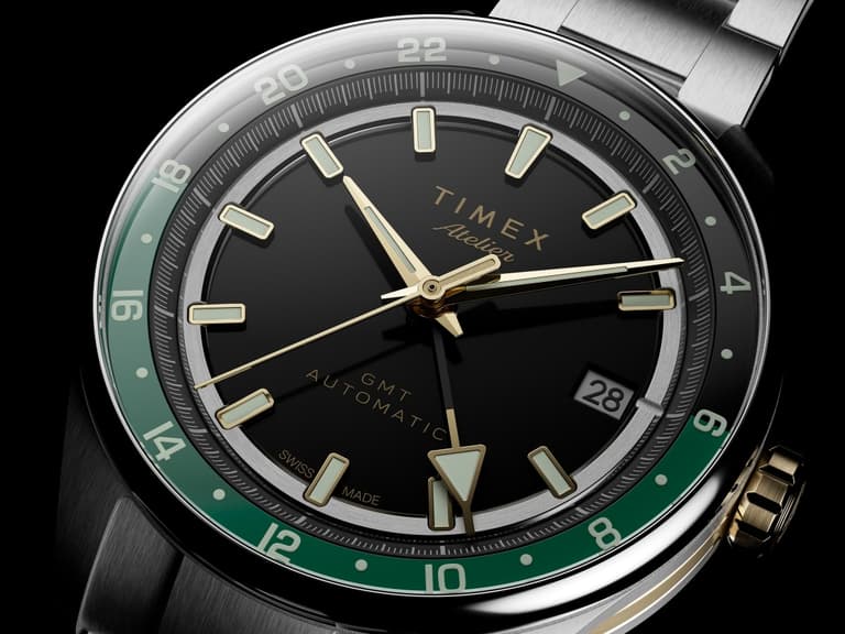 Timex atelier gmt première m1a ref tw6a07200 image 8